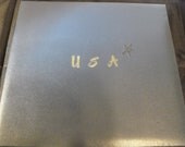 12 x 12 premade handmade military USA scrapbook 20 pages complete