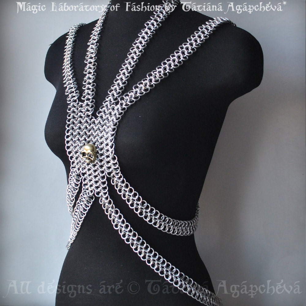 CHAINMAILLE Fashion Bib Harness Runway Collection 2012