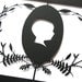 Personalised Botanical Silhouette Portrait - Branches