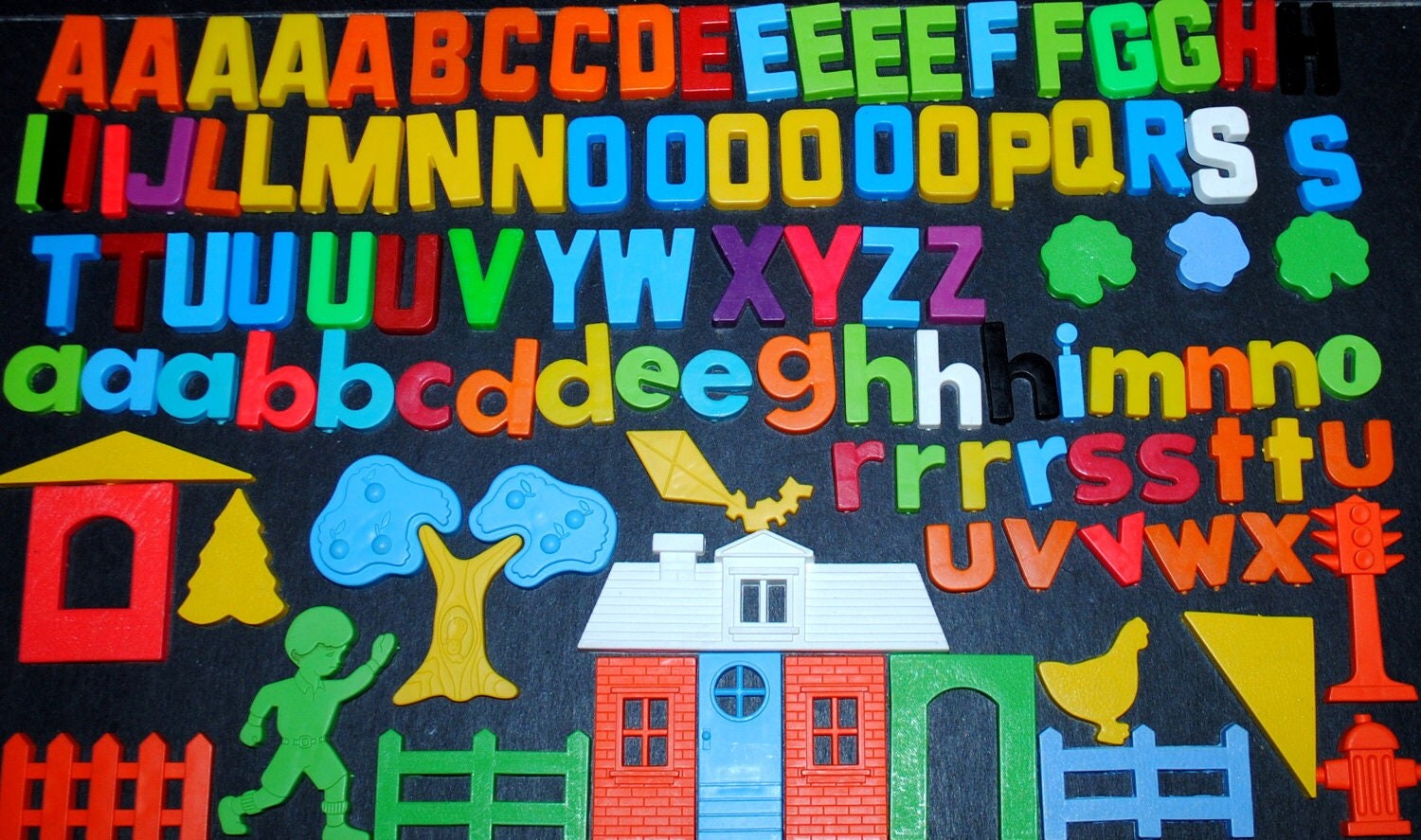 alphabet magnet letters