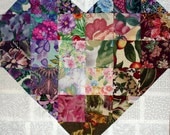 Colorwash Heart Quilt Block