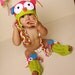 Crochet Leg Warmers-Owl Motif, Sock Monkey Motif, Flower-Custom Colors-Available in sizes 0-3m, 3-6m, 6-18m, 2T-3T, 3T-6T, 6-8, 8-10