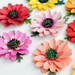 10 GERBERA Paper FLOWERS