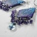 Romance the Dance Gypsy Earrings- Millefiori Polymer Clay and Gemstone Beads