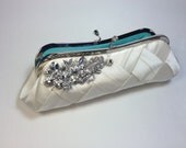 Seraphina Clutch - Light Ivory
