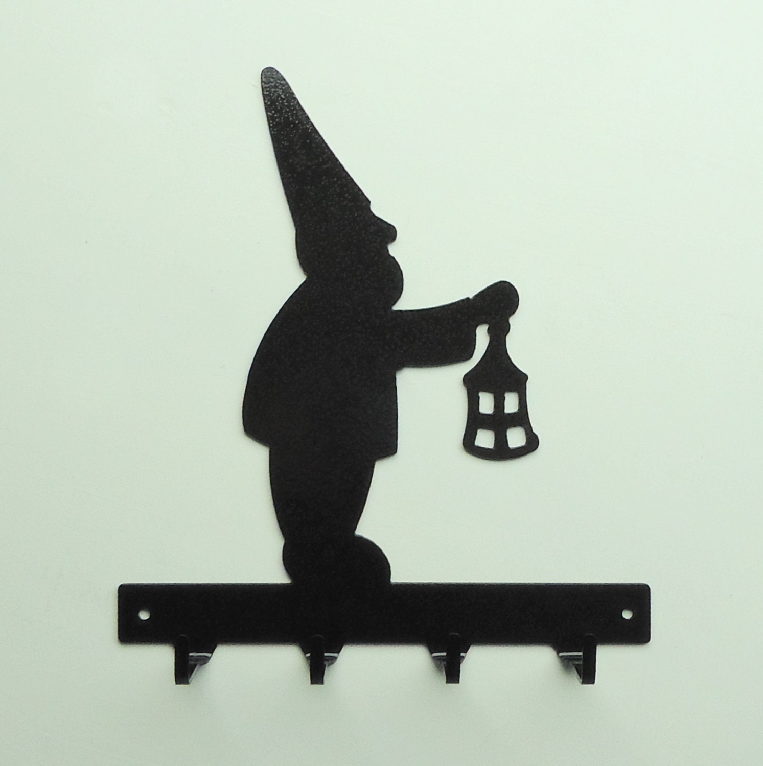 Gnome Metal Art Key Rack - Free USA Shipping