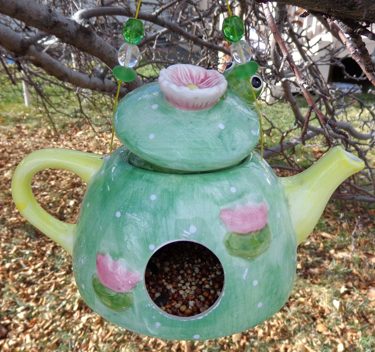 Little Teapot Birdfeeder