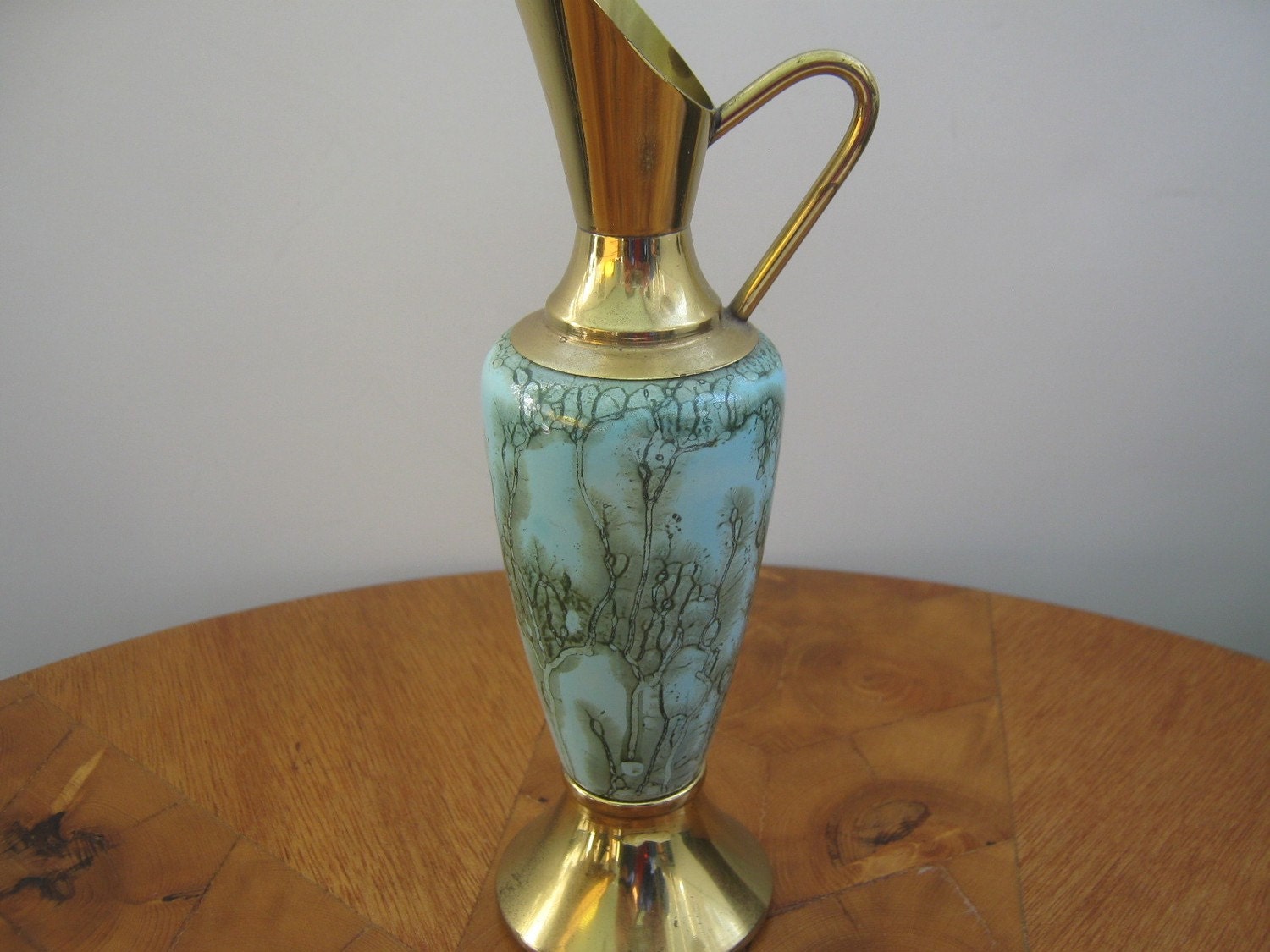 Vintage Delft Pitcher Vase from AccentOnVintage on Etsy