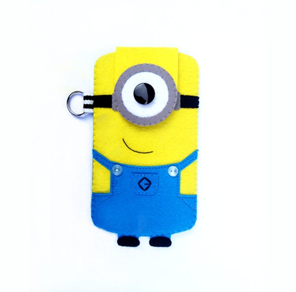 iPhone/Samsung Galaxy/iTouch: Minion Felt Case