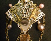 The Watchful Eye of Love Steampunk Brooch