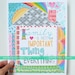 Family, Family is Everything, Family Values, Family Motto, Inspiring Quote, Home is Where the Heart is, 8 x 10 Art Print