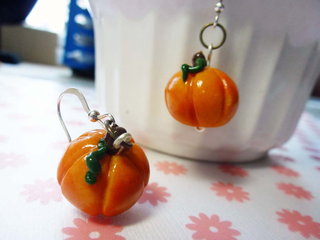 Pumpkin Earrings