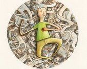 Lost - John Locke Print