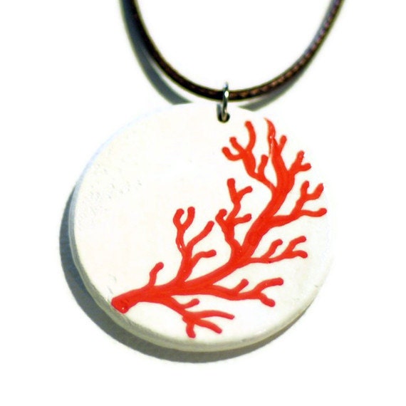 Unique Hand Painted Art Pendant Necklace