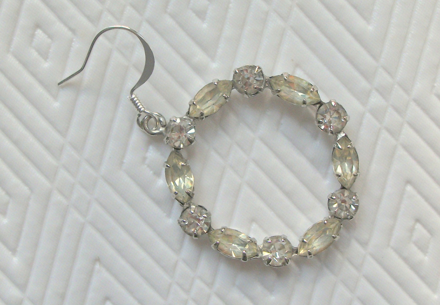 Vintage Rhinestone Earrings