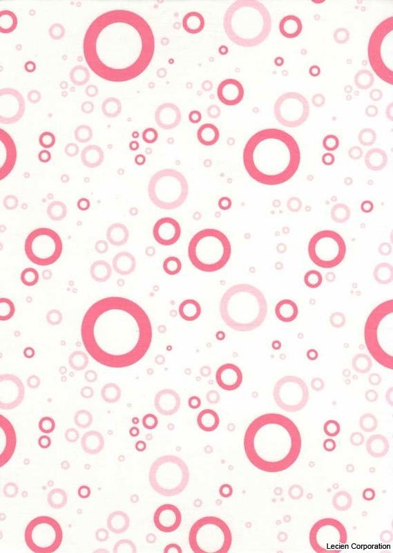 Japanese, Lecien, WINTERKIST by Moncia of Happy Zombie, Rain Bubbles in Pink, FQ