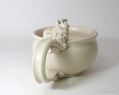 15% off- CYBER MONDAY -Spin a yarn while Sipping your  Morning Joe - Sheep Mug