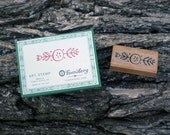 Art Stamp // FOLK SPRAY // hand calligraphy