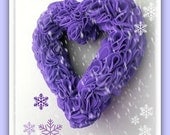 LillyBlossom Felt Bauble & Ruffle Wreath  PDF tutorials