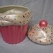 Rainbow Sprinkles Pink Crunch Cupcake Jar