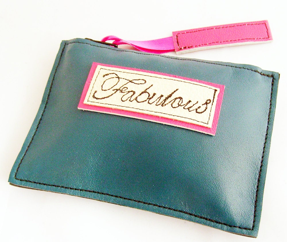 Fabulously Fun 'Fabulous' Leather Purse