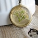 Dogwood Flower Necklace Pressed Real Flowers Botanical Jewelry Nature Inspired Garden Lover Gift White Cluster Flower