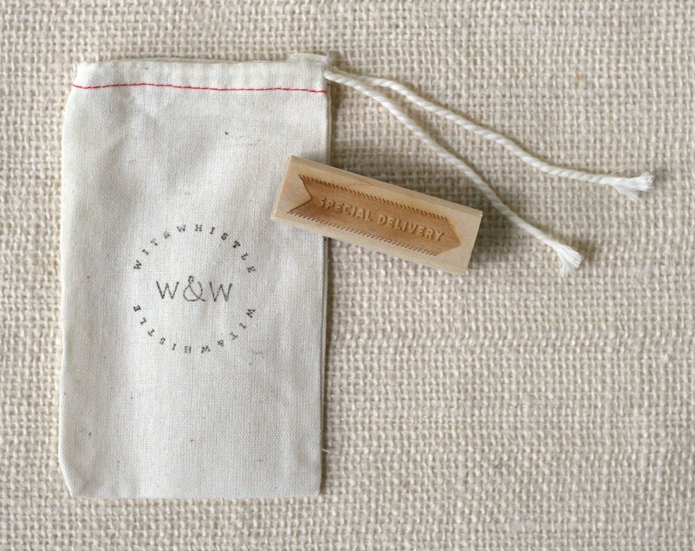Rubber Stamp - Special Delivery