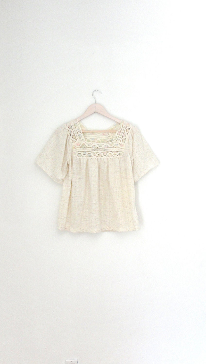 VTG Bohemian Lace Top