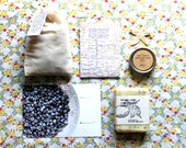 Custom Gift Basket, organic heirloom seeds, cold process soap, organic herbs, from our farmstead, eco friendly gift, vegan gift