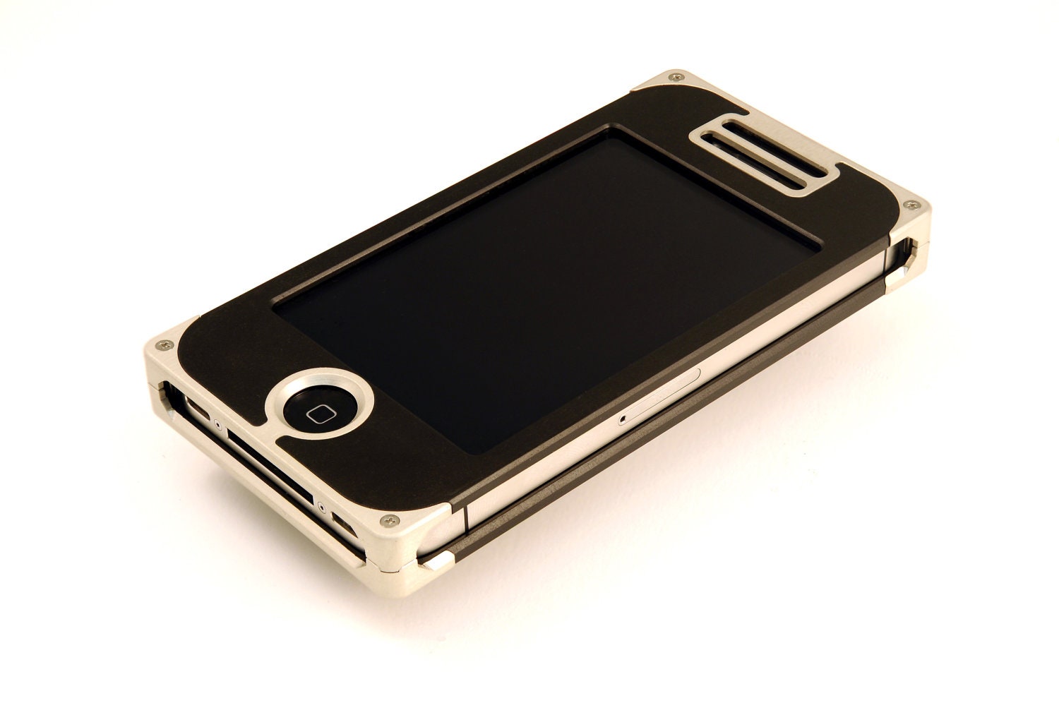 EXO15 Silver and Black Composite iPhone 4S Case