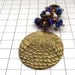 Purse bag charm owl charm crystal gemstone blue white UK seller