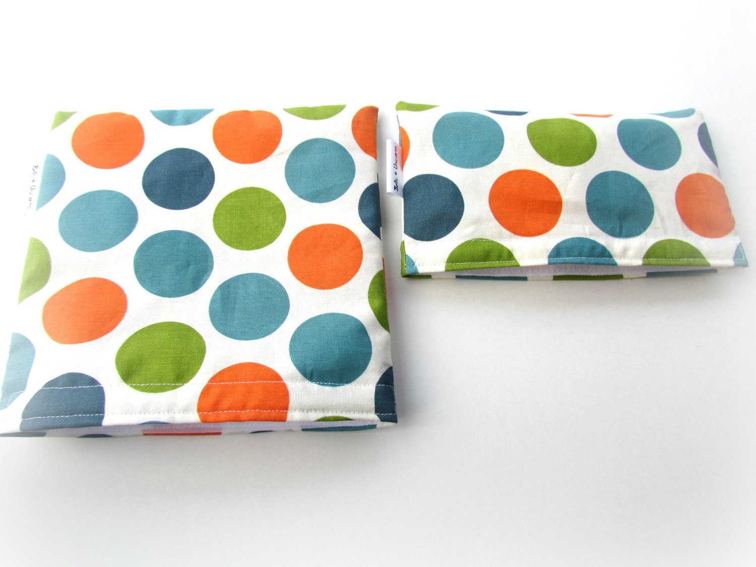 Reusable Sandwich Bag Set -- Dot Dots Sandwich Bag and Snack bag