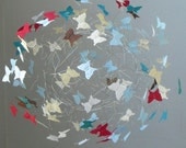 Nursery Decor Mobile,Baby Mobile,Butterfly Mobile,Nursery Art