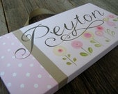 peyton little 6x12 hand painted canvas wall art
