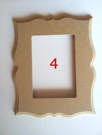 Unfinished Whimsical Frame....11X14 ....many sizes available