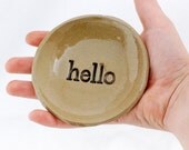 Hello ring holder