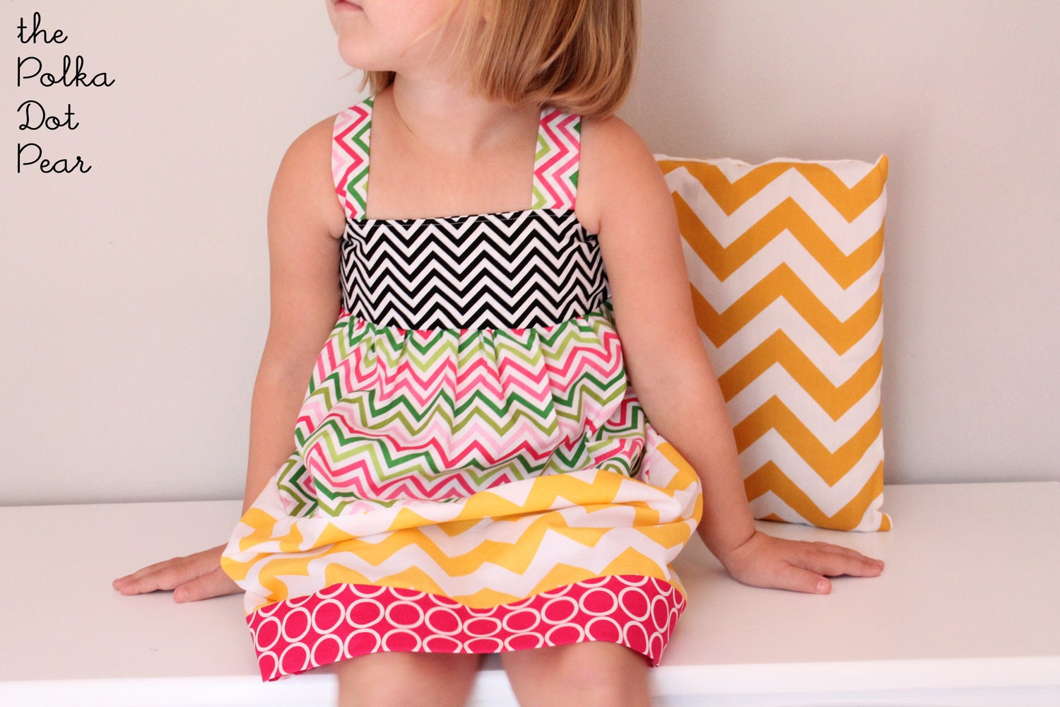 The Winnie Dress, size 3t/4t, ready to ship