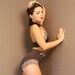bamboo high rise panties with lace trim - BON BON lingerie range