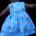 Smurf Dress for American Girl Dolls or Bitty Baby