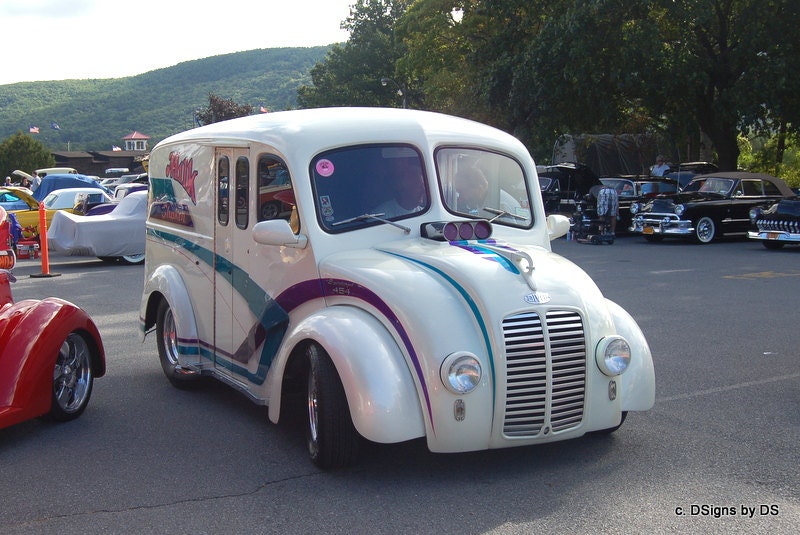 Vintage Custom Milk Truck, Show Car, Classic