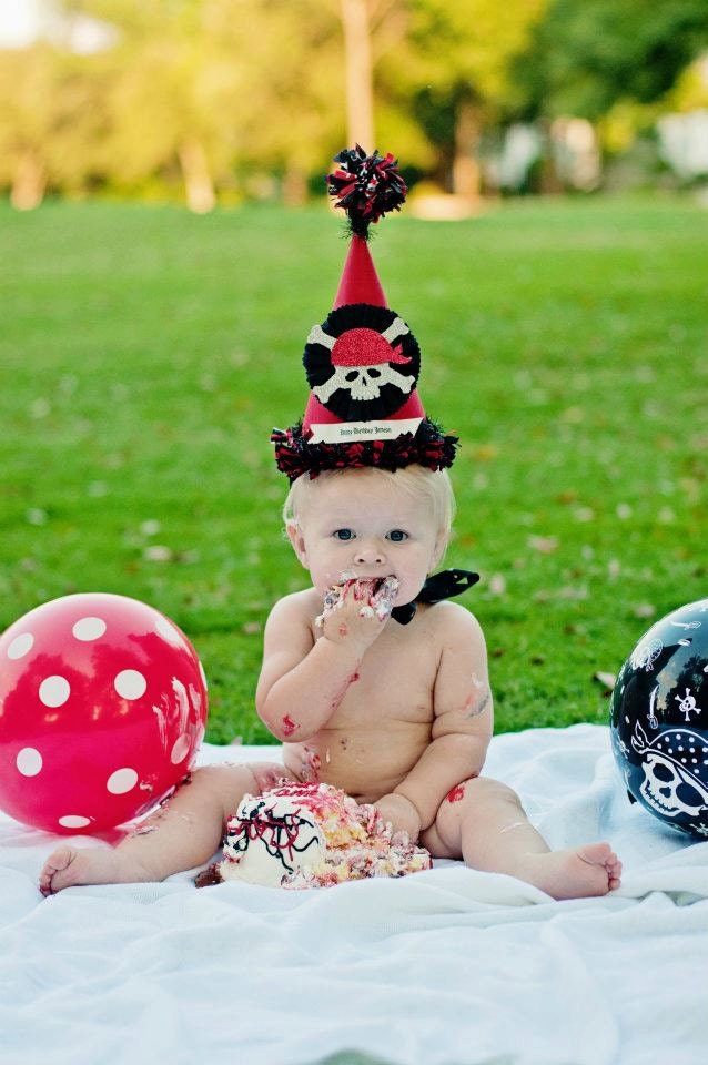 Pirate Birthday Party Hat CUSTOMIZABLE