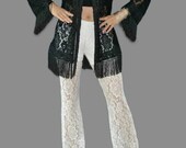 Organic Hippie Lace Resort Wear- Two Piece Set - ALL LACE