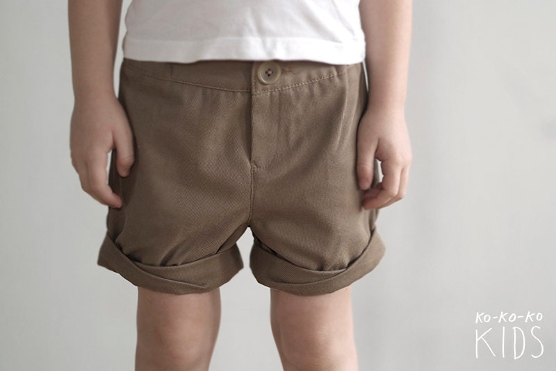Light Brown Shorts For Boys