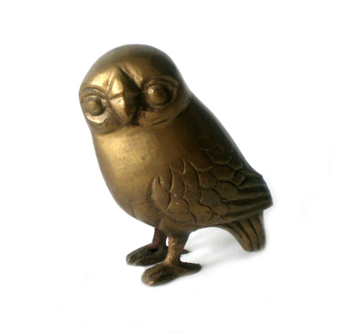 metal owl figurines