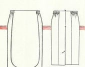 APRON Skirt pattern for PLUS SIZES.-