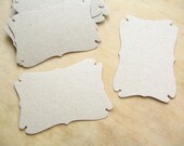 Kraft Card Die Cut Labels Tags