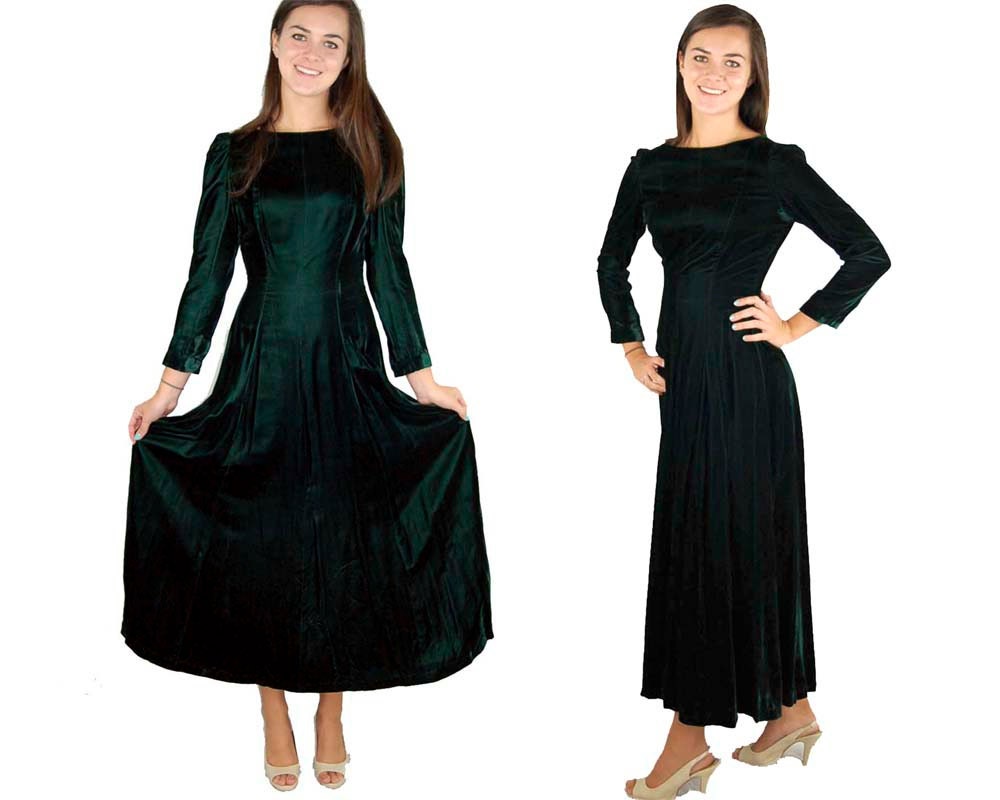 Long Velvet Gowns