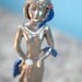 RESERVED FOR LISSA - Vintage Peltro Pewter Flapper Girl Figurine