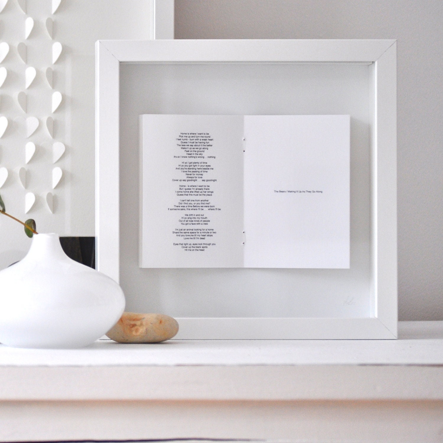 Wedding Vows/ Poem Framed Picture/Wedding present/ Wedding Reading Framed