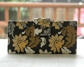 Handmade womens wallet   Clutch wallet all vegan handmade